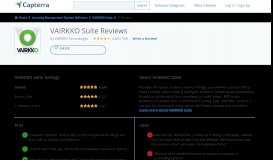 
							         VAIRKKO Suite Reviews 2020 - Capterra								  
							    