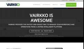 
							         VAIRKKO: Workforce & Operations Management Software								  
							    
