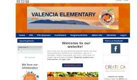 
							         Valencia Elementary PTA - Saddleback Valley Unified, CA - Home ...								  
							    