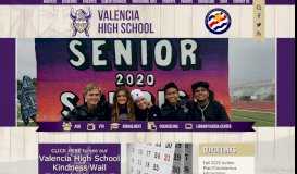 
							         Valencia High School								  
							    