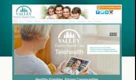 
							         Valley Family Health Care								  
							    
