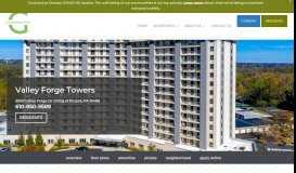 
							         Valley Forge Towers | Luxury King of Prussia Apartment Rentals								  
							    