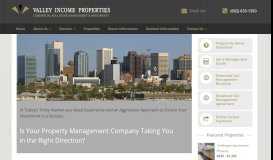 
							         Valley Income Properties | Commercial Real Estate management ...								  
							    