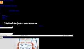 
							         Valley Medical Center | Home								  
							    