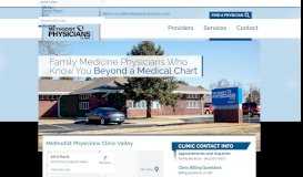 
							         Valley | Methodist Physicians Clinic								  
							    