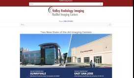 
							         Valley Radiology Imaging								  
							    
