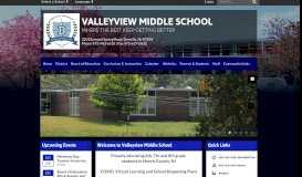 
							         Valleyview Middle School: Home								  
							    