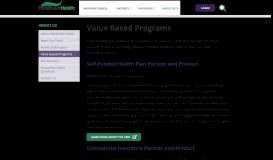 
							         Value Based Programs | PathfinderHealth								  
							    