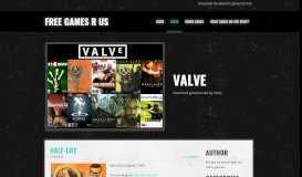 
							         Valve - Free Games R Us								  
							    