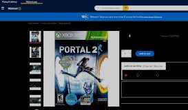 
							         Valve Portal 2 (Xbox 360) - Walmart.com								  
							    