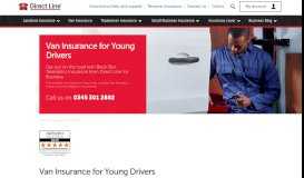 
							         Van Insurance for Young Drivers - Direct Line for Business								  
							    