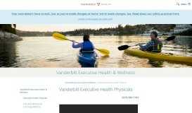 
							         Vanderbilt Executive Health & Wellness - Vanderbilt Executive Health ...								  
							    