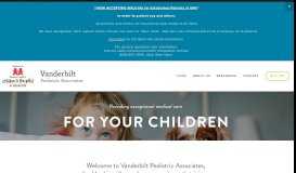 
							         Vanderbilt Pediatric Associates								  
							    