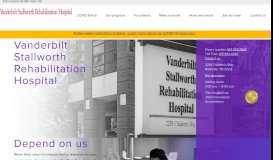 
							         Vanderbilt Stallworth Rehabilitation Hospital - Encompass Health								  
							    