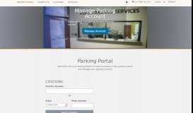 
							         Vanderbilt University - Parking Portal								  
							    