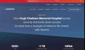 
							         Varonis helps Hugh Chatham Hospital | Varonis								  
							    