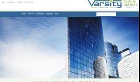 
							         Varsity Facility Services | National Cleaning Service | Handyman								  
							    