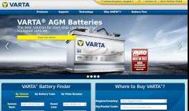 
							         VARTA® automotive batteries - Get your battery from the global market ...								  
							    