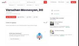 
							         Varuzhan Movsesyan, DO - Chiropractors - 17100 N 67th Ave ...								  
							    