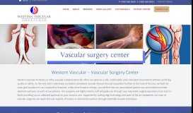 
							         Vascular Surgery Center | Arizona's ... - Western Vascular Institute								  
							    
