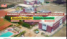
							         Vasireddy Venkatadri Institute of Technology								  
							    
