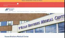 
							         Vassar Brothers Medical Center | Poughkeepsie, NY | Health Quest								  
							    