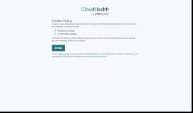 
							         VAST View Login - CloudHealth Platform								  
							    