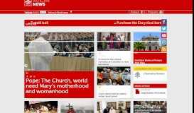 
							         Vatican News: News from the Vatican - News about the Church								  
							    