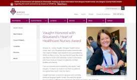
							         Vaughn Honored with Siouxland's Heart of Healthcare Nurses Award ...								  
							    