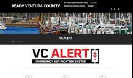 
							         VC Alert – Ready Ventura County								  
							    
