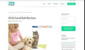 
							         VCA CareClub Review - 365 Pet Insurance								  
							    