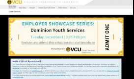 
							         VCU Career Services								  
							    