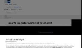
							         VE-Register - IHK								  
							    