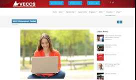 
							         VECCS Education Portal - VECCS								  
							    