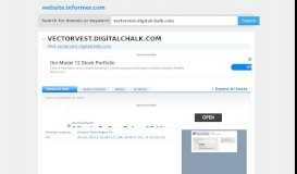 
							         vectorvest.digitalchalk.com at Website Informer. Visit ...								  
							    