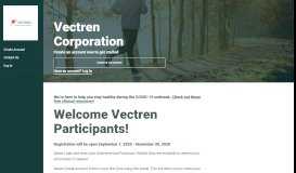 
							         Vectren Corporation - Welcome | Wellness Portal | Powered By ...								  
							    