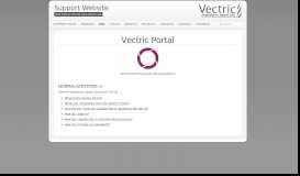 
							         Vectric Portal - Vectric Support								  
							    
