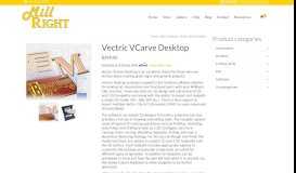 
							         Vectric VCarve Desktop | MillRight CNC, LLC								  
							    