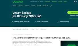 
							         Veeam Backup for Microsoft Office 365 - Veeam Software								  
							    