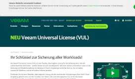 
							         Veeam Instanzlizenzierung - Veeam Software								  
							    