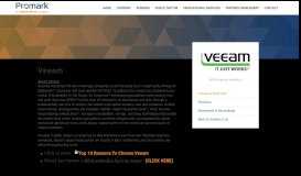 
							         Veeam - Promark Technology								  
							    