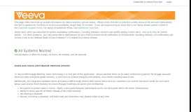 
							         Veeva Trust Site - Status Page								  
							    