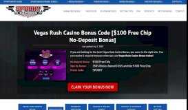 
							         Vegas Rush Casino Bonus Code [No Deposit Bonus] | Spooky ...								  
							    