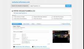 
							         vegas7games.co at WI. Vegas 7 Games - Website Informer								  
							    