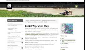 
							         Vegetation Information System: Maps | NSW Environment & Heritage								  
							    