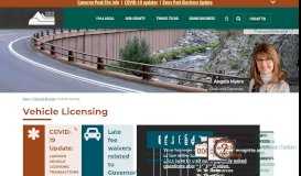 
							         Vehicle Licensing | Larimer County								  
							    