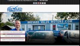 
							         Vehicle Protect Plan - Brevard Value Motors								  
							    