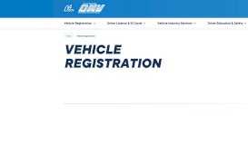 
							         Vehicle Registration and Title Information Home Page - DMV - CA.gov								  
							    