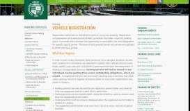 
							         Vehicle Registration | Cleveland State University								  
							    