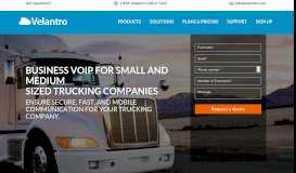 
							         Velantro - Business VoIP For Small & Medium Sized Trucking ...								  
							    